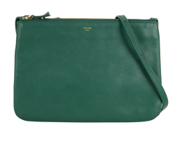 Large Trio, Leather, Green, FFA0132, 2*
